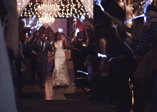 ideas for wedding exit